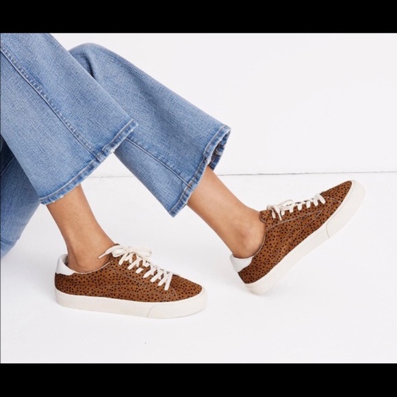Madewell Sidewalk Spot Dot Low Top Sneakers - Picture 1 of 13